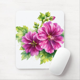 Lila akvarellblomma illustration  musmatta