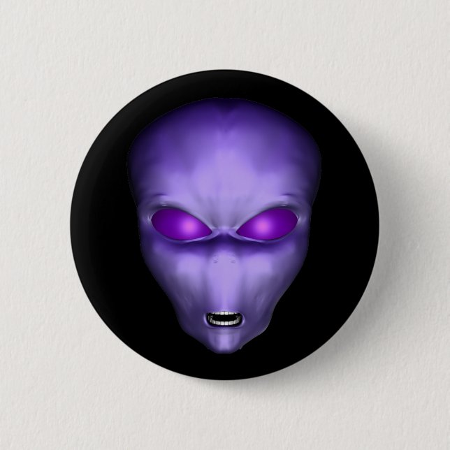 Lila Alien Knapp (Framsida)