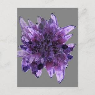 LILA AMETHYST QUARTZ CRYSTALS MINERAL VYKORT