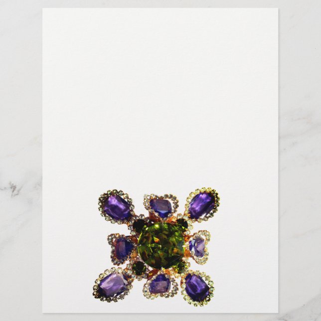 Lila Ametyst Diamonds Emeralds jewelry (Framsida)