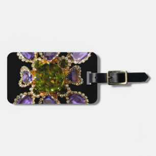 Lila Ametyst Diamonds Emeralds jewelry Bagagebricka