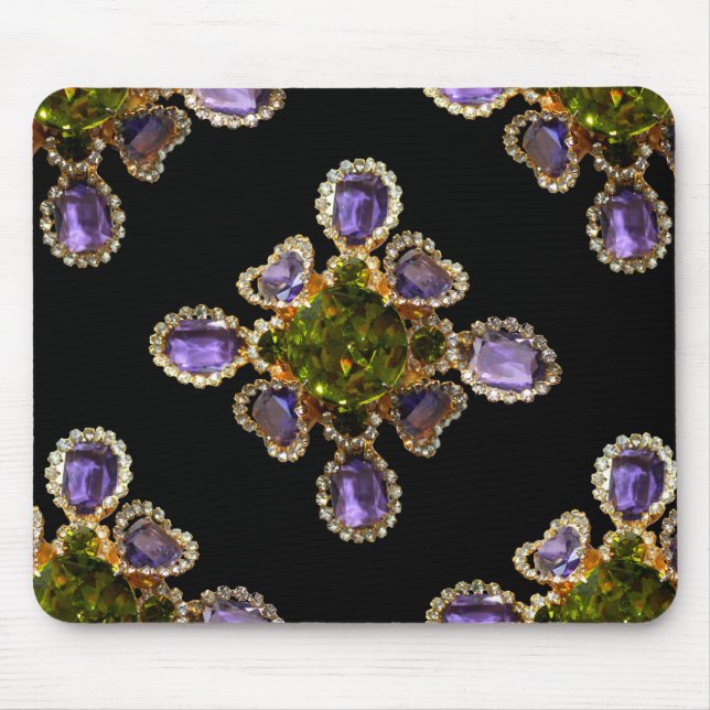 Lila Ametyst Diamonds Emeralds jewelry Musmatta (Framsidan)
