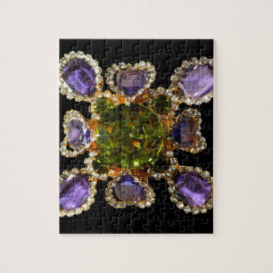 Lila Ametyst Diamonds Emeralds jewelry Pussel
