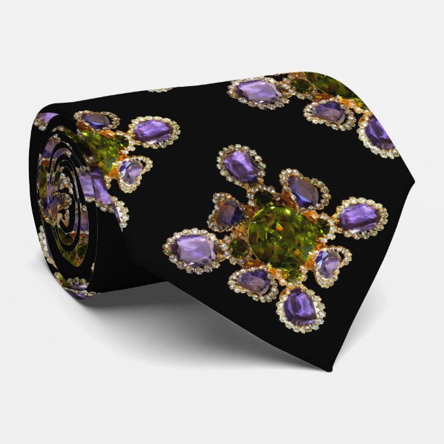 Lila Ametyst Diamonds Emeralds jewelry Slips (Rullad)