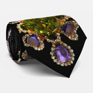 Lila Ametyst Diamonds Emeralds jewelry Slips