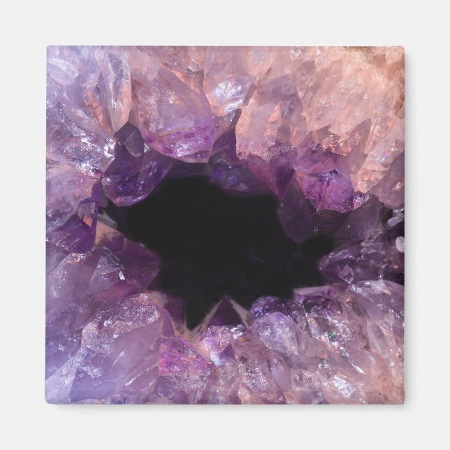 Lila Ametyst Magnet (Framsidan)