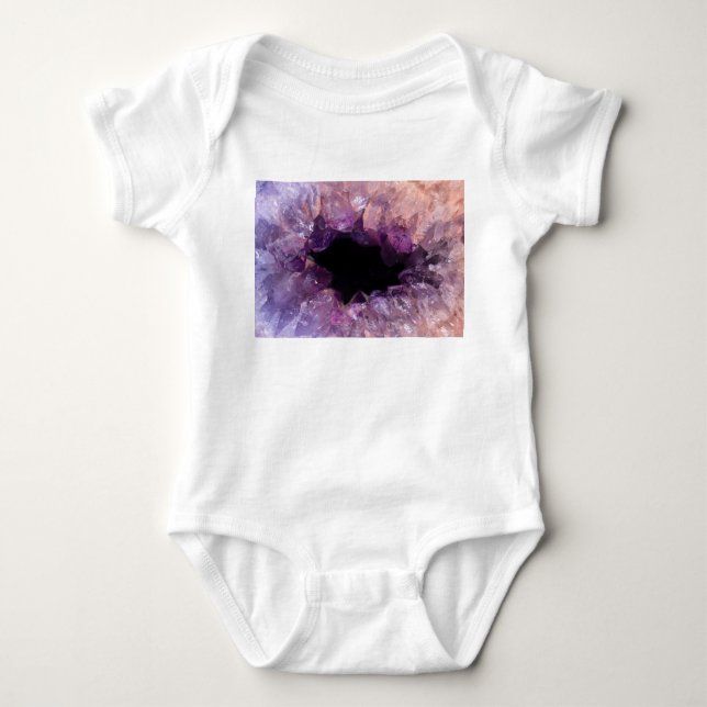 Lila Ametyst T Shirt (Framsida)