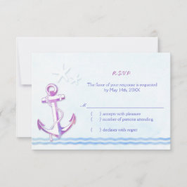 Lila Anchor Nautical Beach WedOSA OSA Kort