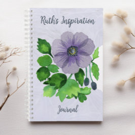 Lila Anenome Journal