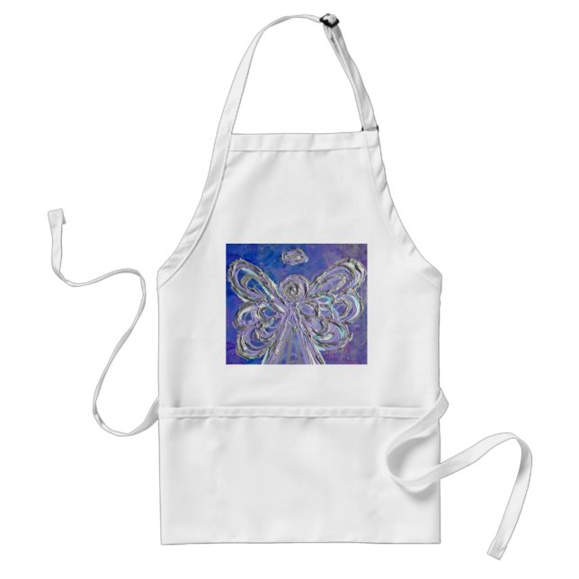 Lila Angel Apron Förkläde (Framsidan)
