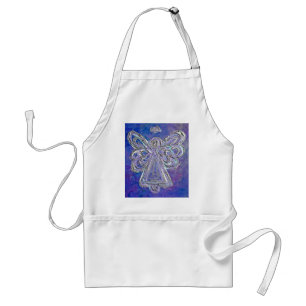 Lila Angel Apron Förkläde
