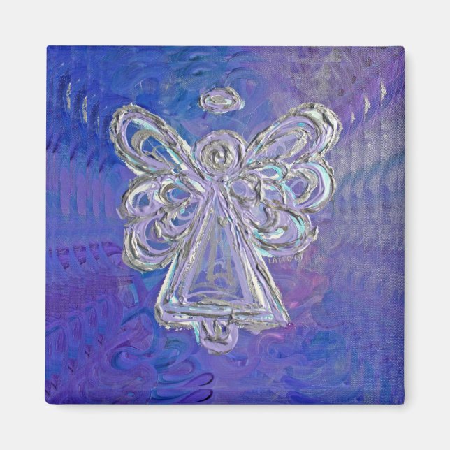 Lila Angel Magnet (Framsidan)
