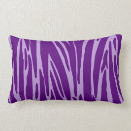 Lila Animal Print Mönster American MoJo Pillows Lumbarkudde