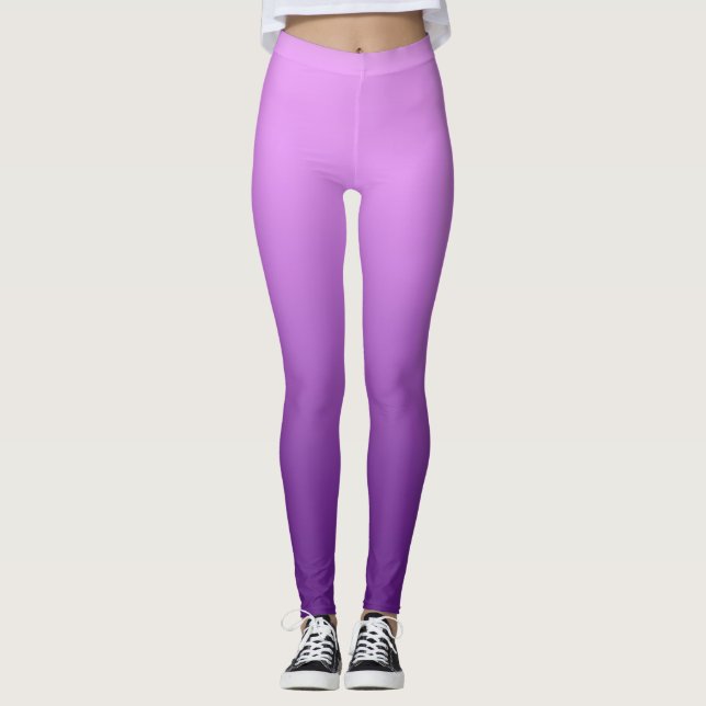Lila Anpassningsbar Leggings (Framsida)