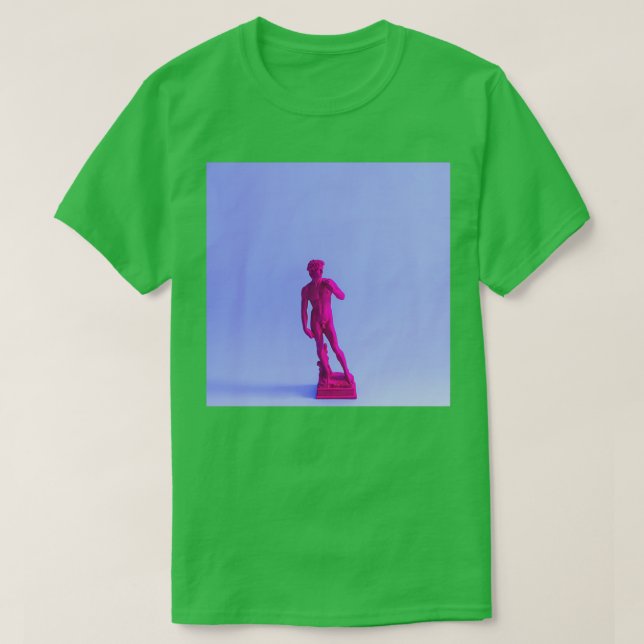 Lila antik status t shirt (Design framsida)