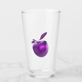 Lila Apple Glass Glaskopp