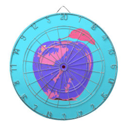 Lila Apple Pop Art Darttavla