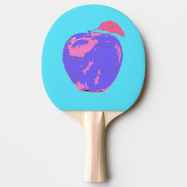 Lila Apple Pop Art Pingisracket