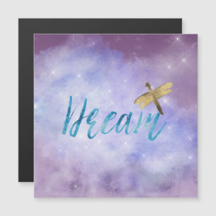 Lila Aqua Dream Guld Dragonfly