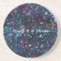 Lila Aqua Glam Guld Sjöjungfru Gnistra 