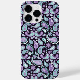 LILA & AQUA PAISLEY MÖNSTER