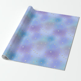 Lila Aqua Silver Gnistra Confetti Presentpapper
