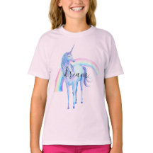 Lila Aqua Unicorn Dream