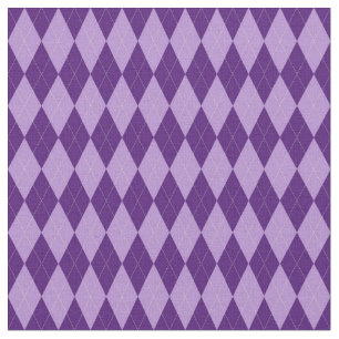 Lila Argyle Tyg