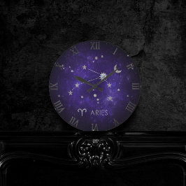 Lila Aries Zodiac | Kosmiskt astrologi Horoscope Rund Klocka