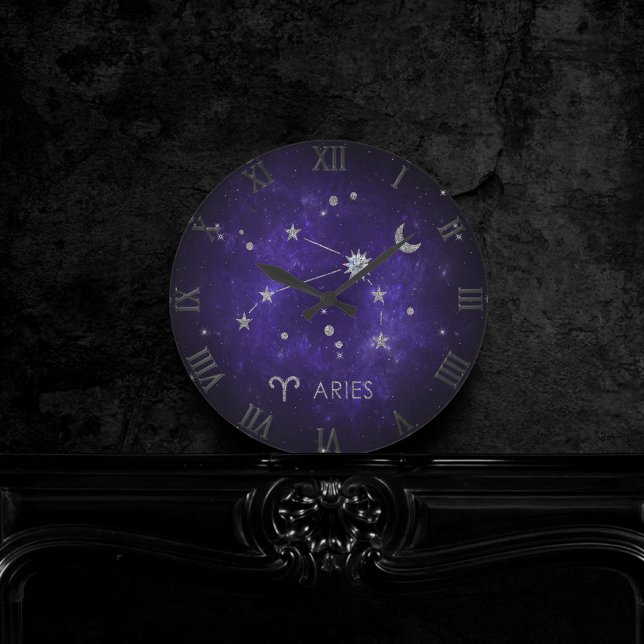 Lila Aries Zodiac | Kosmiskt astrologi Horoscope Rund Klocka (Skapare uppladdad)