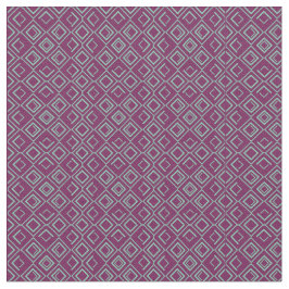 Lila Art Deco Tyg