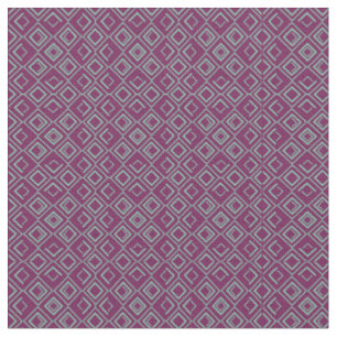 Lila Art Deco Tyg