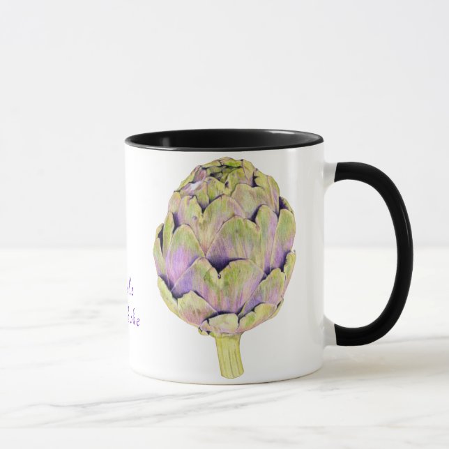 Lila Artichoke Mugg (Höger)