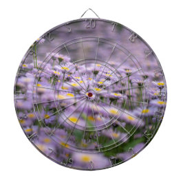 Lila Aster Flowers Darttavla