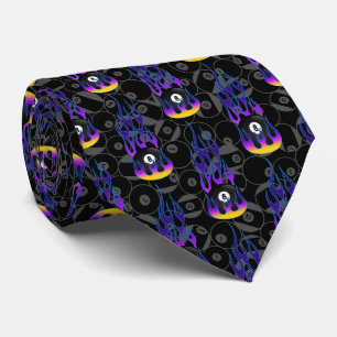 Lila åtta Boll Slips