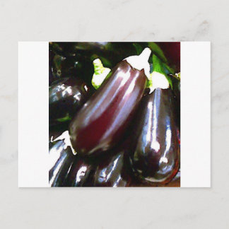Lila Aubergines Vykort