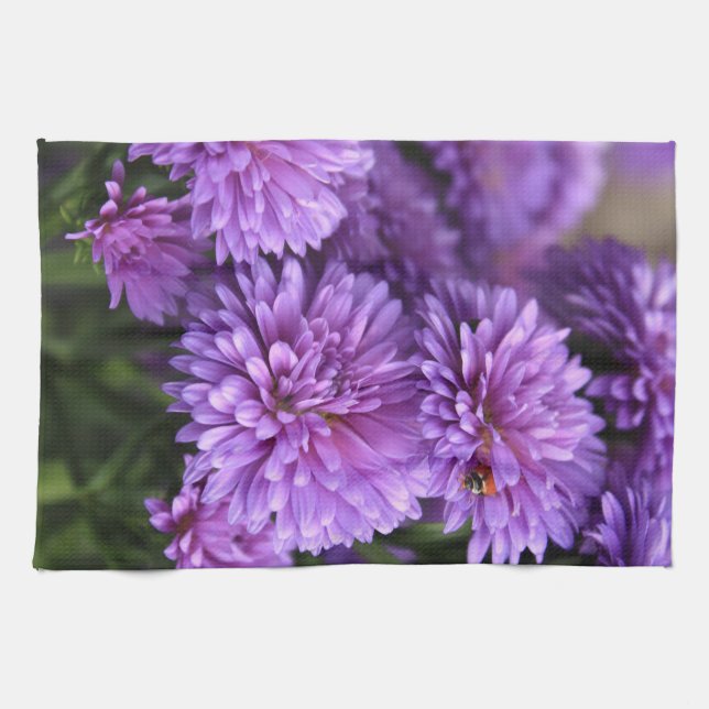 Lila Autum Morsa Kökshandduk (Horisontell)