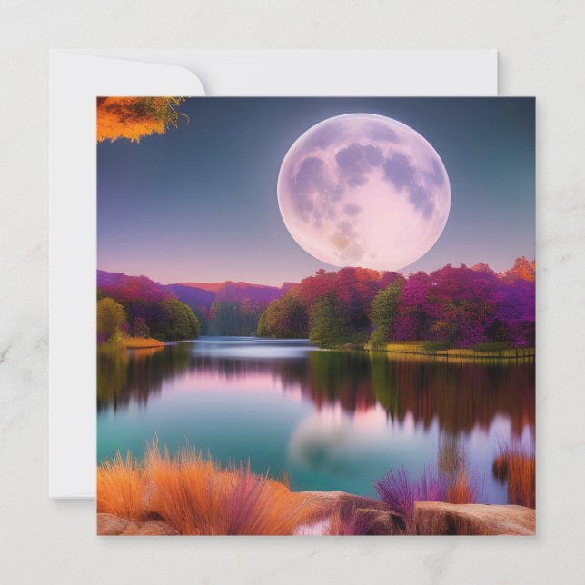 Lila Autumn Harvest Måne (Framsida)