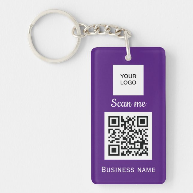 Lila av Anpassningsbar för Professionell av QR-Log (Framsidan)