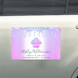 Lila av Blått Chic Glitter Drivrutiner för bakverk