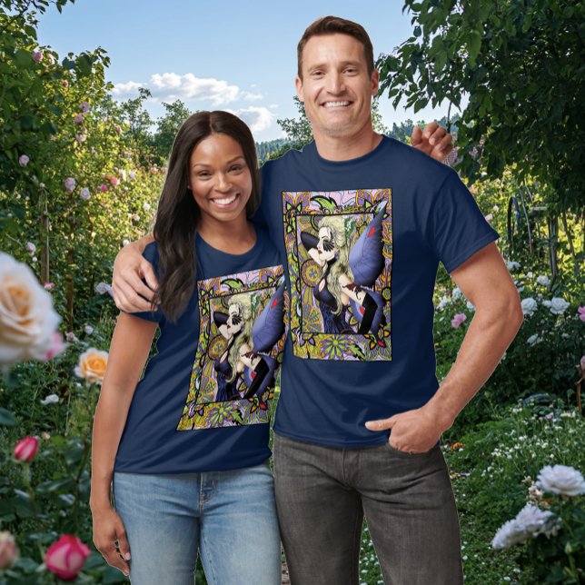 Lila av Blommigten Blonde Fairy T Shirt (Skapare uppladdad)