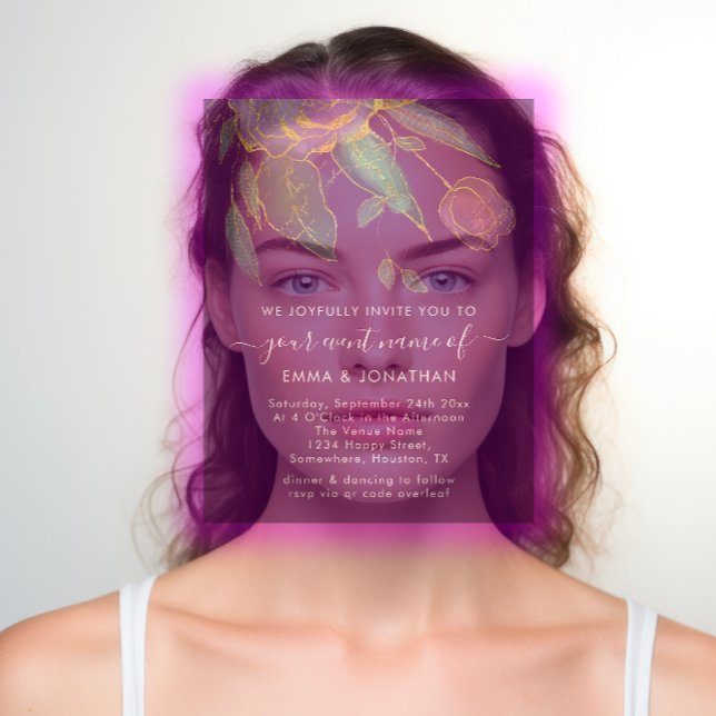 Lila av budgetens QR-kod Marsala Guld Flowers (Budget QR Code Marsala Gold Flowers Purple)