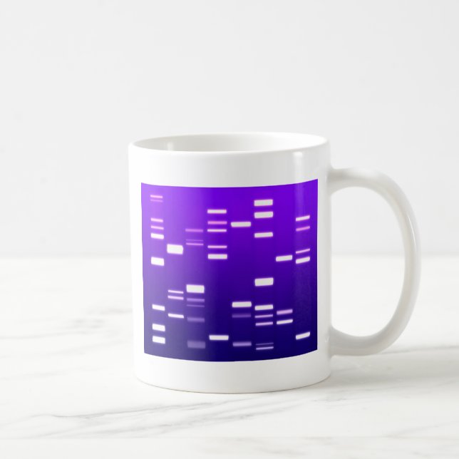 LILA av DNA-genetisk kod Kaffemugg (Höger)