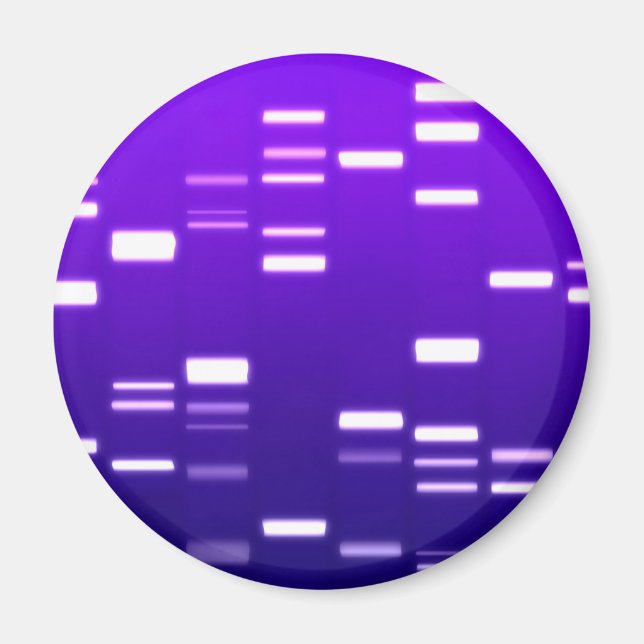 LILA av DNA-genetisk kod Magnet (Framsidan)