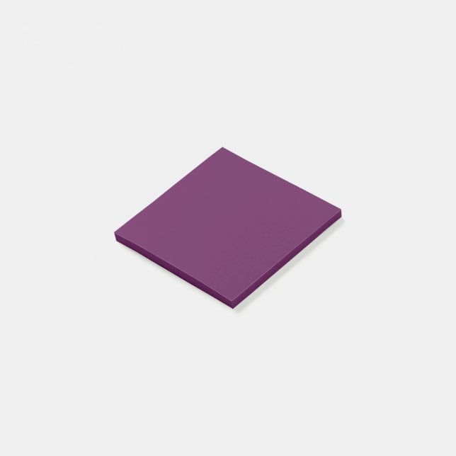 Lila av druvor (färg i fast form)  post-it block (Vinklad)