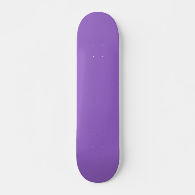Lila av fast ametyst mini skateboard bräda 18,5 cm (Framsida)