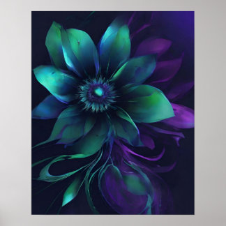 LILA AV FLERA MÖRKAR POSTER
