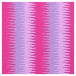 Lila av grafisk dogtooth rand mönster rosa tyg
