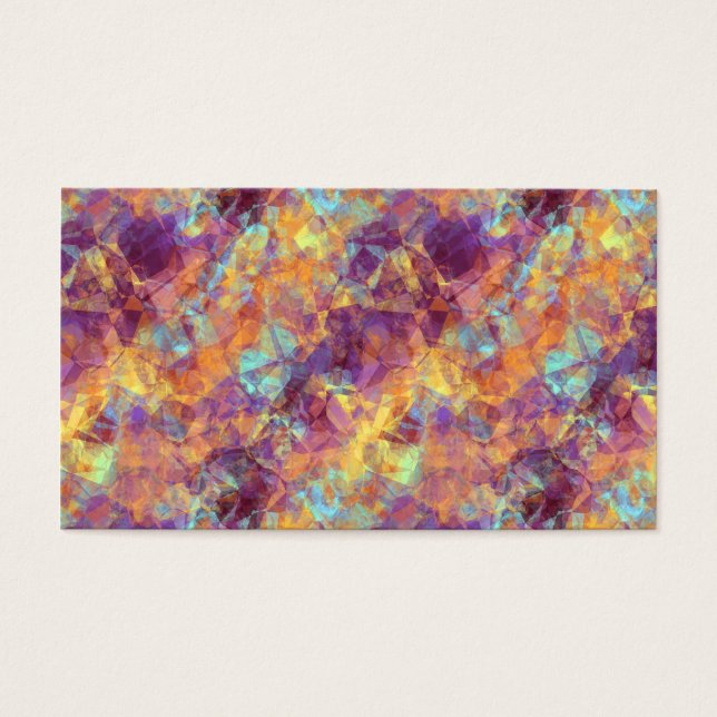 Lila av plommon i Struktur i sammansatt form Visitkort (Framsidan)