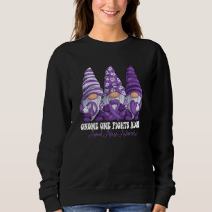 Lila av Ribbon Gnomies vid övergrepp mot djur Måna T Shirt